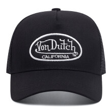 (Style 5)Casquette de baseball respirante Von Dutch chapeau en maille brodée unisexe mode rue