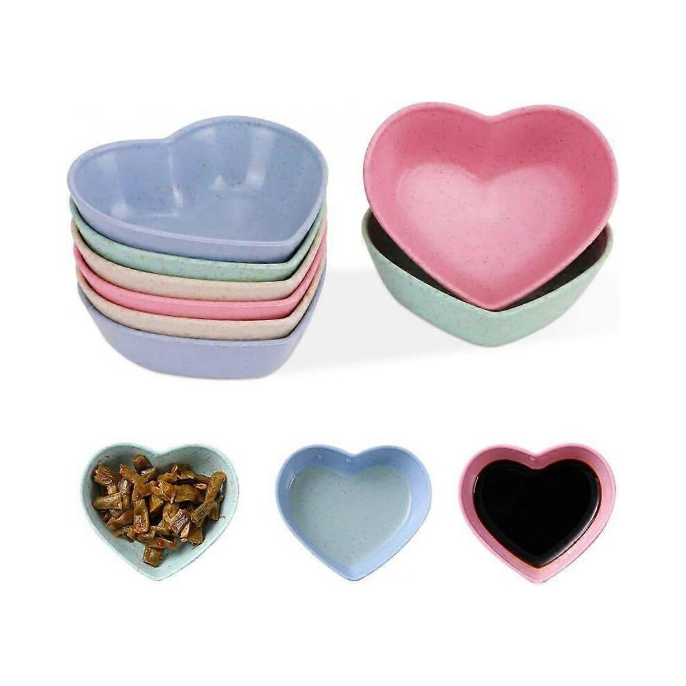 8 Pack Sauce Dish Dipping Bowls Soy Sauce Dishes Multicolor Mini Appetizer Plates Seasoning Dish