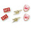 Arsenal FC Stud Earring Set Official Licensed Product 2