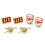 Arsenal FC Stud Earring Set Official Licensed Product 1