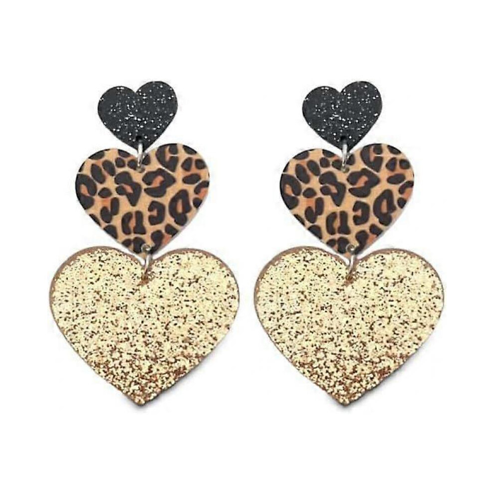 Planet Earrings for Women Acrylic Valentine's Day Drop Earrings Universe Star Bottle Pink Heart Dangle Earrings Valentine's Day Jewelry