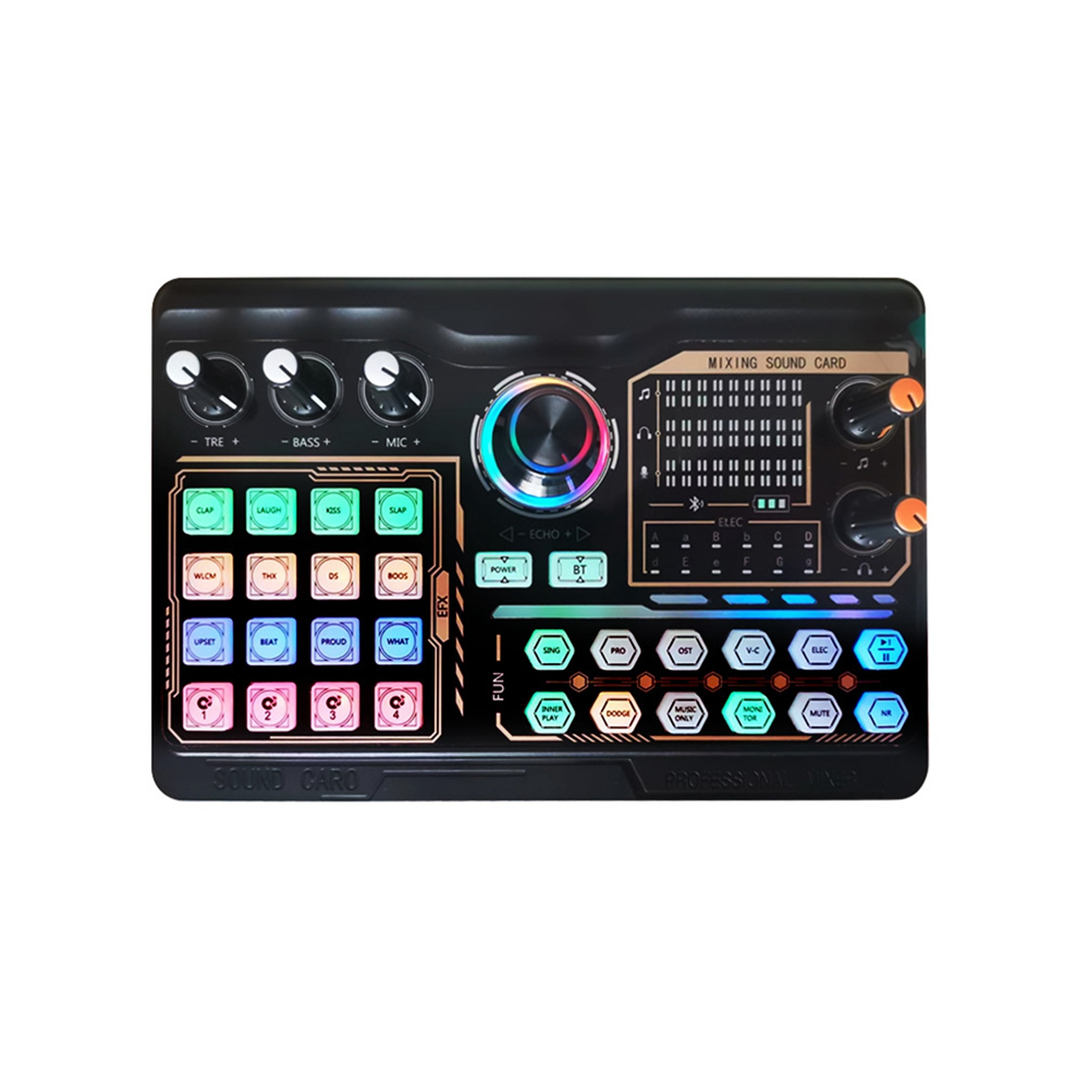 P300 Professional Podcast Live Sound Card For Pc Smartphone Laptop Computer Vlog Recording Live Streaming 4853769069667