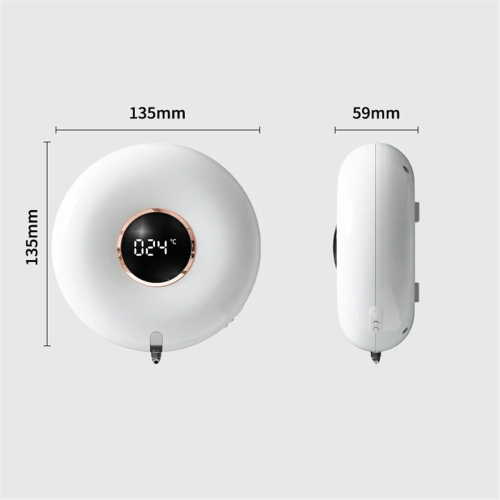 Automatic Soap Dispenser 300ML USB Chargeable Smart Foam Machine Touchless LED Display Sensor Foam Soap Dispenser 1