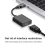 Convertitore USB-HDMI audio/video multifunzionale e conveniente per computer, compatibile con driver HD 1080P, nero 6