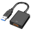 Convertitore USB-HDMI audio/video multifunzionale e conveniente per computer, compatibile con driver HD 1080P, nero 10