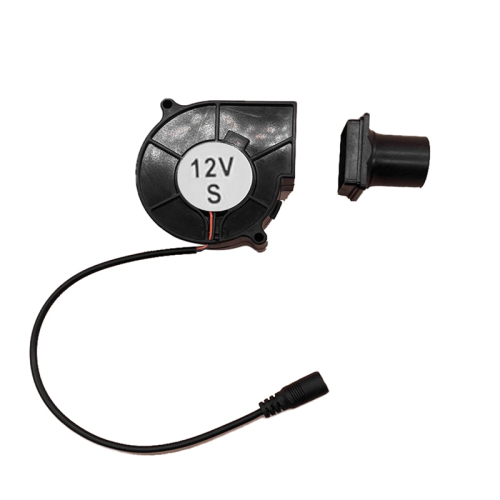 7530 Φυσητήρας αέρα PWM 12V 0.2A AC με τροφοδοσία ανεμιστήρα για BBQ, κάμπινγκ, πικνίκ, φωτιά