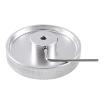 250mmx6mm industriële aluminiumlegering meet-encoder meterwiel voor industriële encoderaccessoires Encoderwiel