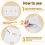 20Pcs Wall Insulation Outlet Insulators Sealers,Electrical Pads for Wall, Light, Switch Socket 7