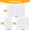 20Pcs Wall Insulation Outlet Insulators Sealers,Electrical Pads for Wall, Light, Switch Socket 3