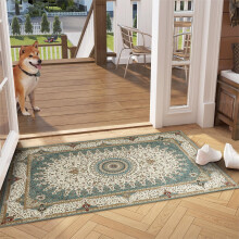 (Green, 60 x 110 cm (2 ft x 3 ft 7 in)) Extra Large Area Rugs Traditional Living Room Rug Kitchen Hallway Long Runner & Door Mats