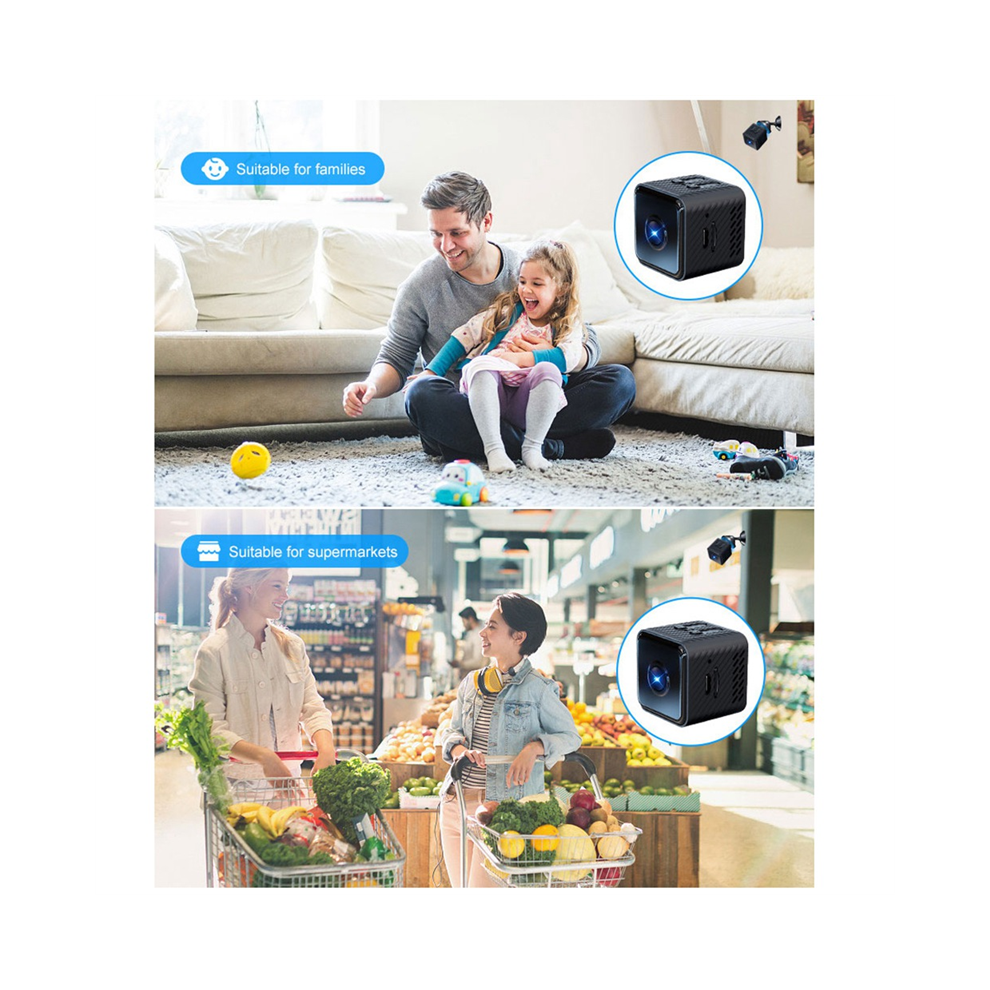 Mini caméra 4K WiFi HD1080P haute définition, enregistreur de nuit, surveillance vidéo sans fil