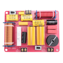500W 2-weg audioluidsprekerverdeler 3200Hz instelbare hoge en lage frequentieverdeler Hifi High Fidelity crossoverfilter