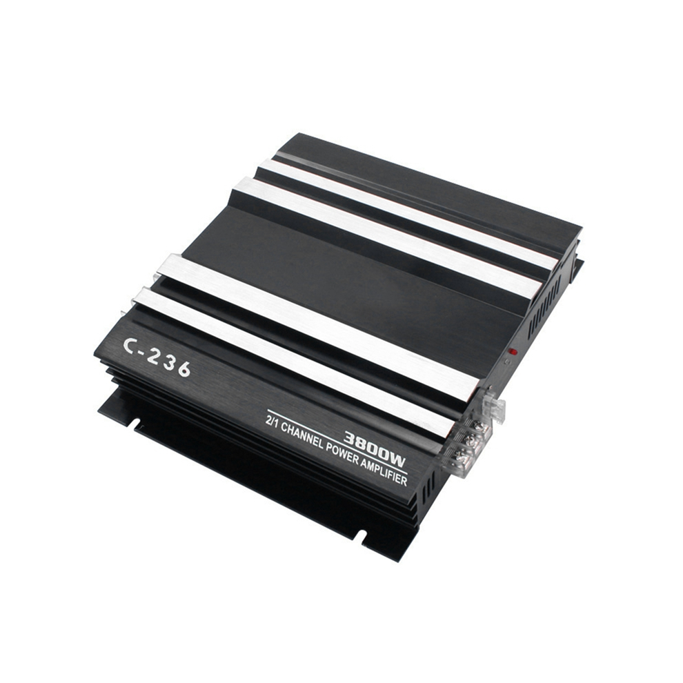 3800W High Power Car Sound Amplifier 2-Channel 12V Stereo Audio Receiver For Modification 4853769086954