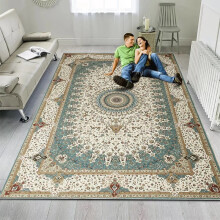(Green, 160 x 230 cm (5 ft 3 in x 7 ft 7 in)) Extra Large Area Rugs Traditional Living Room Rug Kitchen Hallway Long Runner & Door Mats