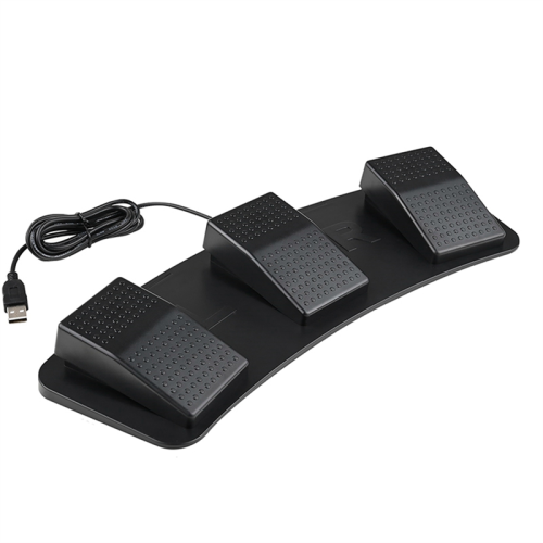 USB Triple Foot Switcher Controller Key Customized Keyboard Gaming Multimedia Action Pedal for Computer 1