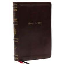NKJV Personal Size Reference Bible Sovereign Collection Leathersoft Br
