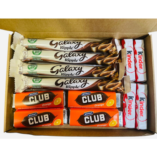 Mixed Flavors Chocolate Hamper Gift Box "A bite of happiness" 1