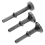 4Pc Air Hammer Chisel Hard Steel Solid Impact Support Pneumatic Tool for Knocking / Rusting Removal 5