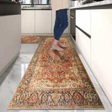 (Red, 80 x 150 cm (2 ft 6 in x 4 ft 9 in)) Extra Large Area Rugs Traditional Living Room Rug Kitchen Hallway Long Runner & Door Mats
