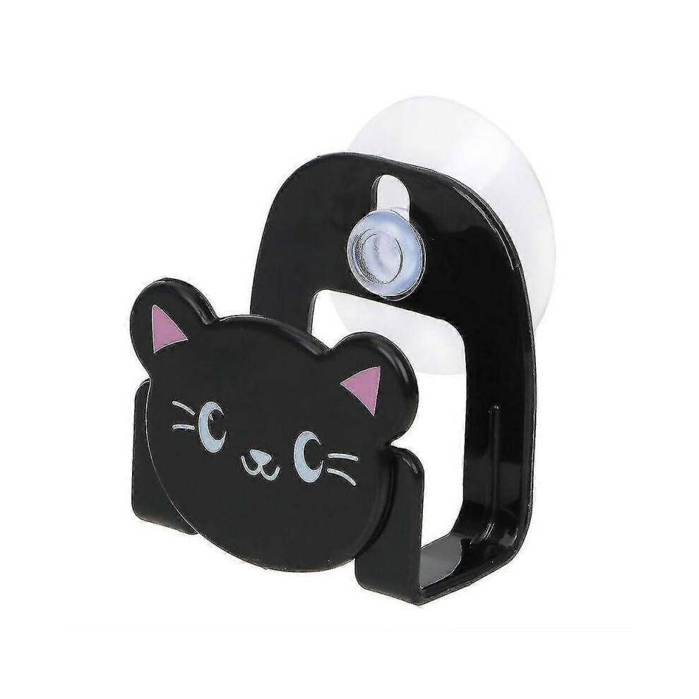 3pcs Kitchen Hooks for Cloth Sponge Sponge Rag Holder Wall Mounted Sink Holder Storage Rack Suction CupCat