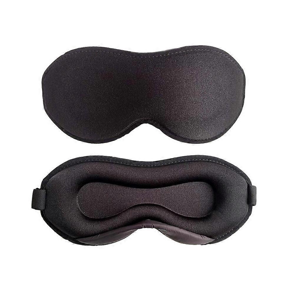 Sleeping Mask for Men and Women, 3d Side Sleeping Eye Mask, 100% Blackout Eye Mask Sleeping with Adjustable Strap Yoga