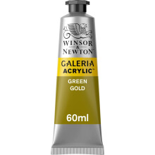 Winsor & Newton Galeria Tinta Acrílica, 60ml (2-oz) Tubo, Verde Dourado