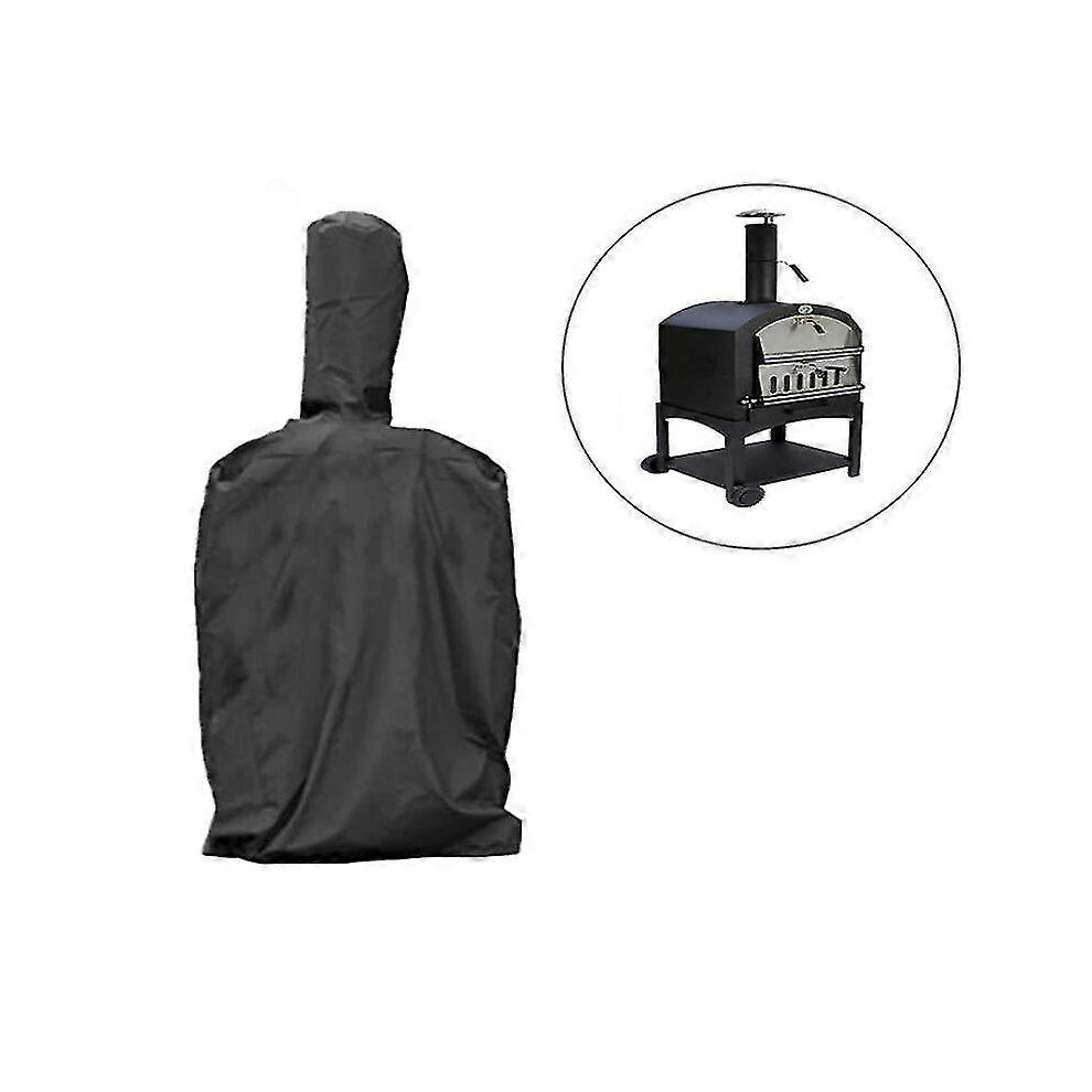 Heavy-duty Gas Grill Cover Premium Bbq Grill Cover for Charcoal Kettle: Heavy Duty Waterproof Weather Resistant Barbeque Grill Covers Rip-proof BLACK