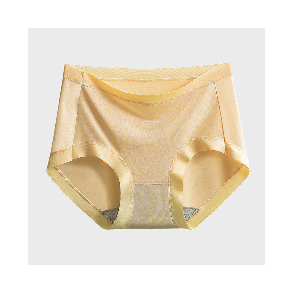 (Ginger,M)Luxueux sous vêtement femme modal années 60 en soie glacée douce respirante sensation triangle short