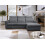 Snugg Furniture (Left Hand Corner, Grey) Swans High Back corner Sofa 1