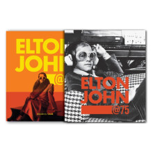 Elton John at 75 by Gillian G. Gaar Hardcover Book