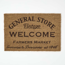 Homescapes General Store Non-Slip Coir Doormat