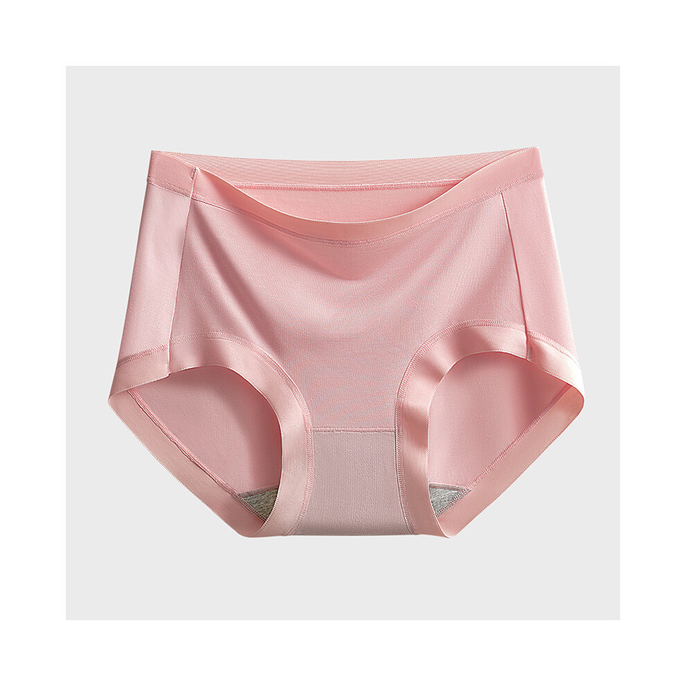(Mauve,2XL)Luxueux sous vêtement femme modal années 60 en soie glacée douce respirante effet short triangle