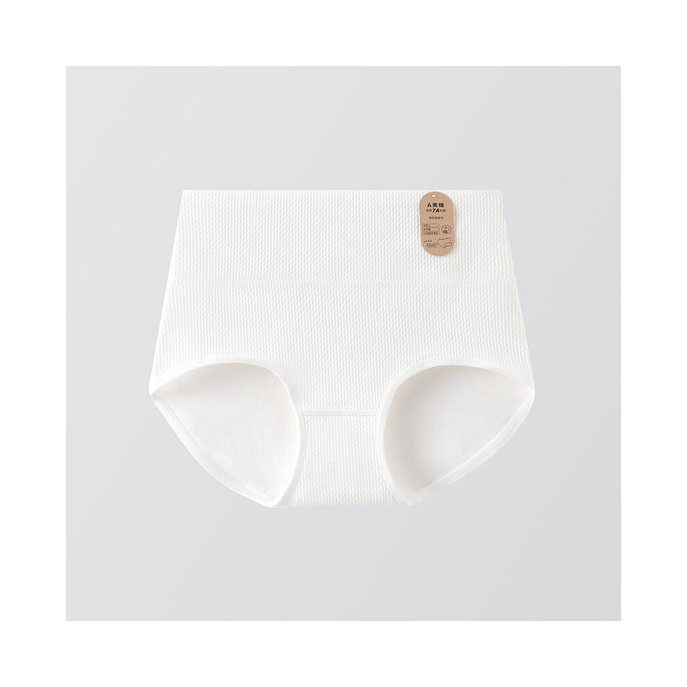 (Diamond,L)Sous-vêtement confortable en coton respirant taille haute pour femme avec caractéristiques antibactériennes