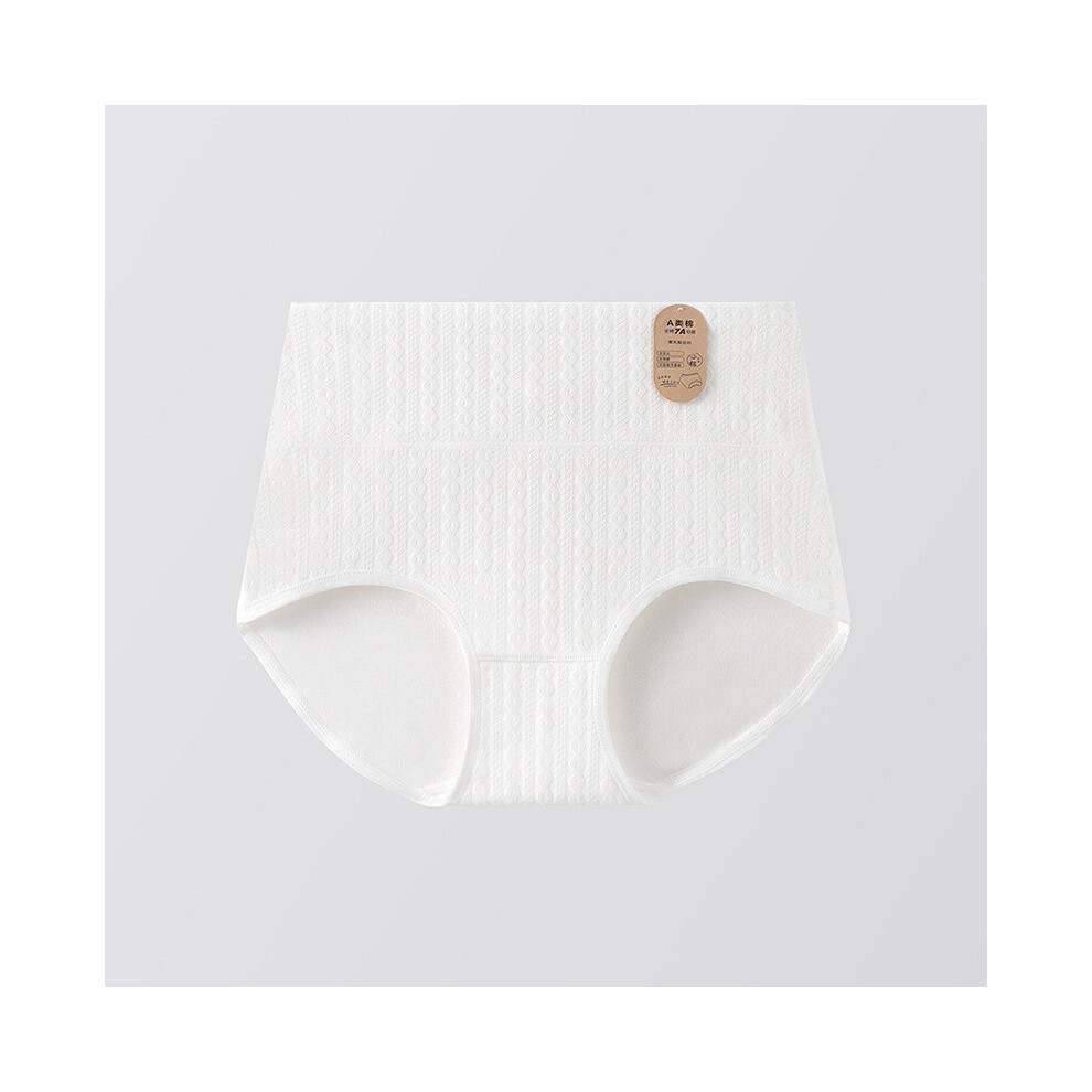 (Twisted,XL)Sous-vêtement confortable en coton respirant taille haute pour femme avec caractéristiques antibactériennes