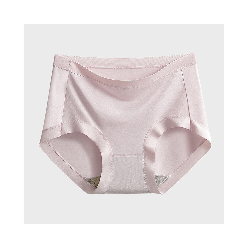 (Light Purple,L)Luxueux sous vêtement femme modal années 60 en soie glacée douce respirante effet short triangle