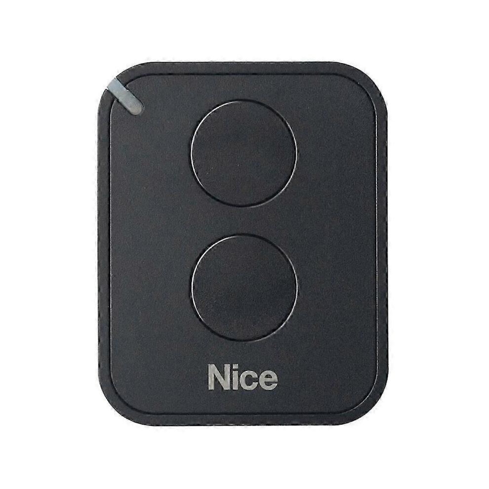 Nice Flo2re Remote Control For Automating Gates And Garage Doors, On2e/A Transmitter With Two Buttons (For Nice Rb400 And Nice Rb1000 Gates), Black 5004229631231