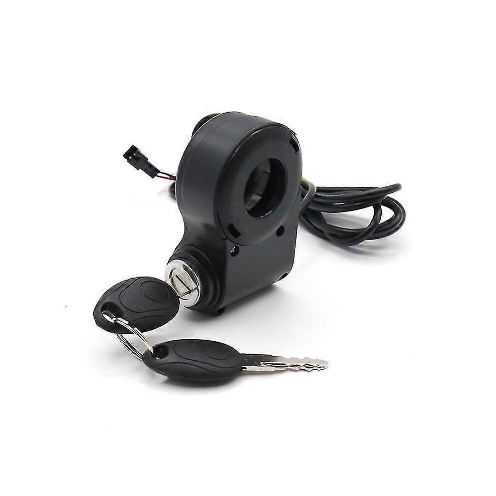 E-Bike Lgnition Lock Key Thumb Throttle Switch Power for M5/ M365 Universal Electric Scooter Accessories