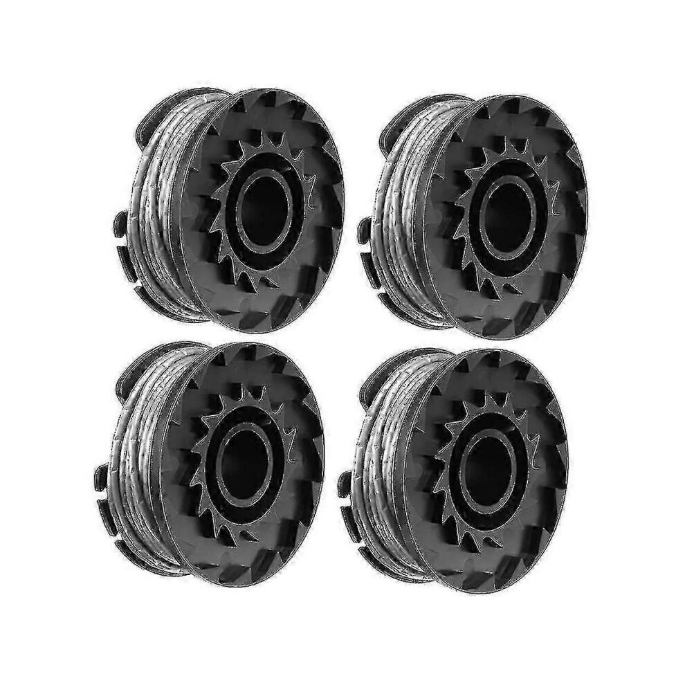 4 Pack Trimmer Spool Line for Bosch Easy grasscut 23, 26, 18, 18-230