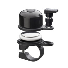 Campanello per bicicletta AIRBELL per Apple AirTag, diametro 22,2 mm - Montaggio nascosto nel campanello - Antifurto per bicicletta - Include attrezzi