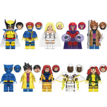 (10PCS X-men) 34 Piece X-men Minifigures Toys Set Fits Lego Toys