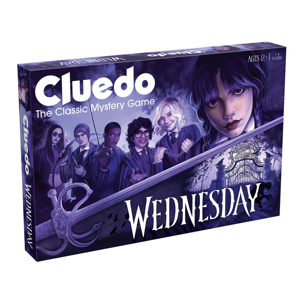 Cluedo Wednesday Mystery Board Game