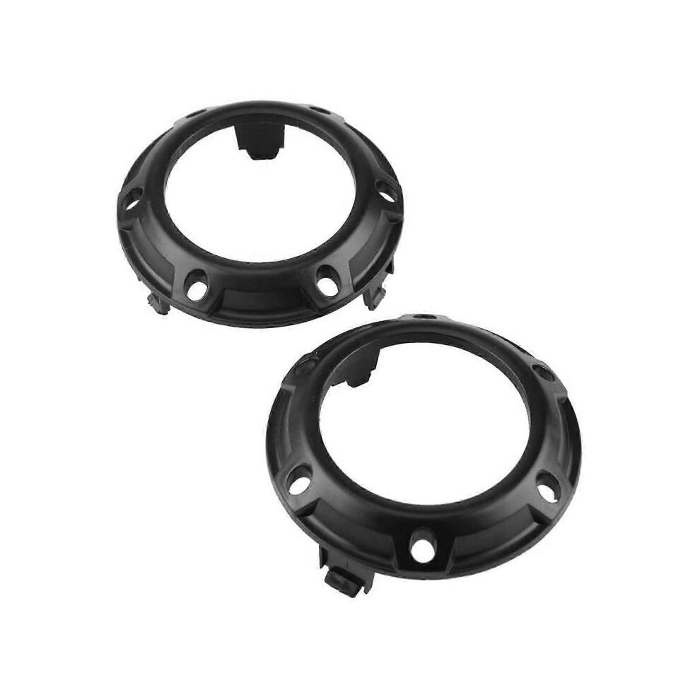 2PCS New Front Fog Light Lamp Black Cover Frame 6400A739 for Mitsubishi Outlander 2007 2008 2009