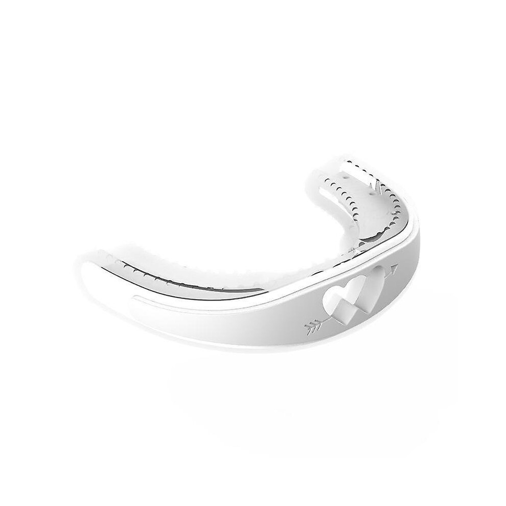 (white) Anti Snoring Bruxism Mouth Guard Tray Sleeping Aid Mouthguard Health Care Sleep Snoring Better Breath Snoring Prevention