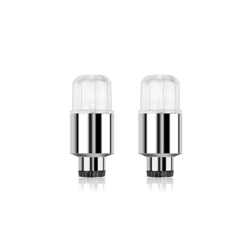 (2PCS) 2/4P Car Wheel Caps Car Decoration Car Lights for Tire Hub Wheel Lights Bicycle Deco LED Closed Tire Valve Car Auto Accessories