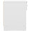 Seconique Modern Bedside Table Denver 1 Drawer With 1 Shelf White Gloss 4