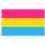 (5' x 3' - 150cm x 90cm) Pansexual Pride LGBTQ+ Polyester Flag 1