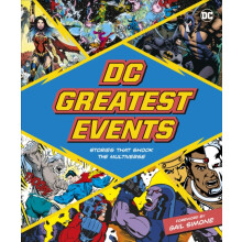 DC Greatest Events by Stephen Wiacek Hardcover Book