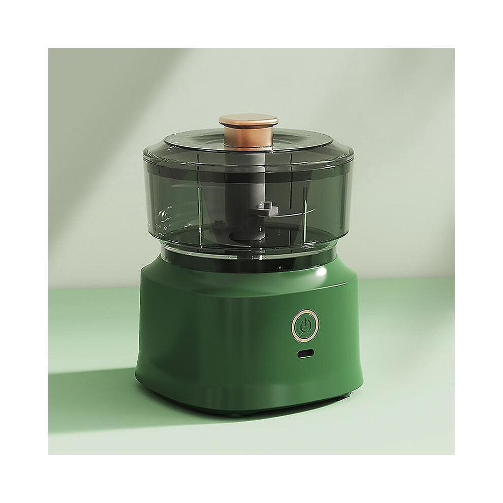350ML Electric Garlic Masher Kitchen Food Chopper Multifunctional Vegetable Cutter Meat Grinder Machine 45W USB Rechargeable Cooking Tools