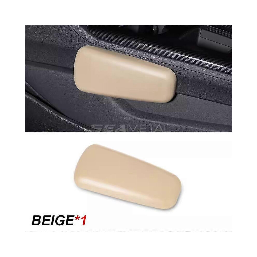 (1 Piece, beige) Car Knee Cushion Soft Elbow Pad Pillow Thigh Support Center Console Door Armrest Knee Cushion Car Interior Decor