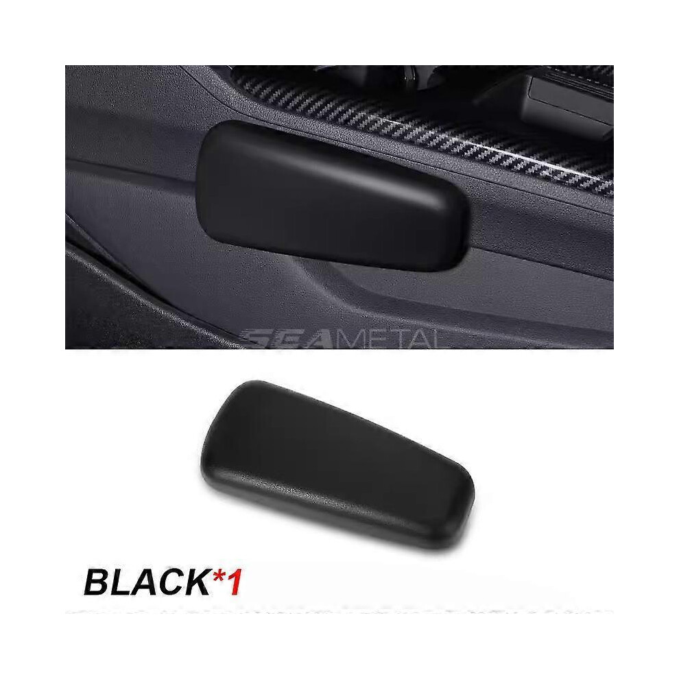 (1 Piece, black) Car Knee Cushion Soft Elbow Pad Pillow Thigh Support Center Console Door Armrest Knee Cushion Car Interior Decor